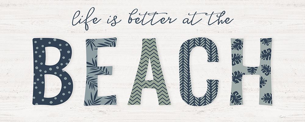Beach Better art print by Natalie Carpentieri for $57.95 CAD