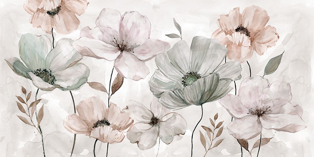Blushing Garden art print by Carol Robinson for $57.95 CAD