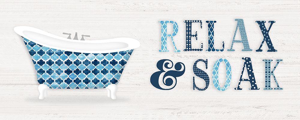 Relax and Soak art print by Natalie Carpentieri for $57.95 CAD