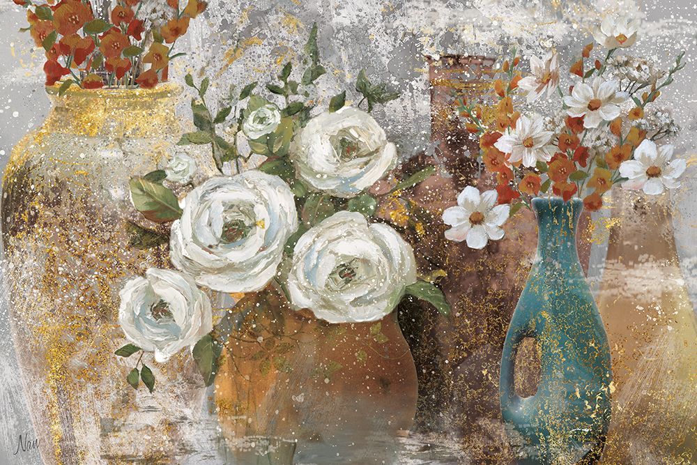 Vessels and Blooms Spice art print by Nan for $57.95 CAD