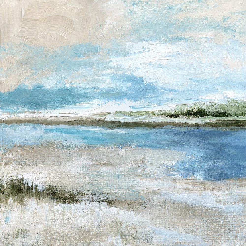 Sweeping Inlet art print by Nan for $57.95 CAD