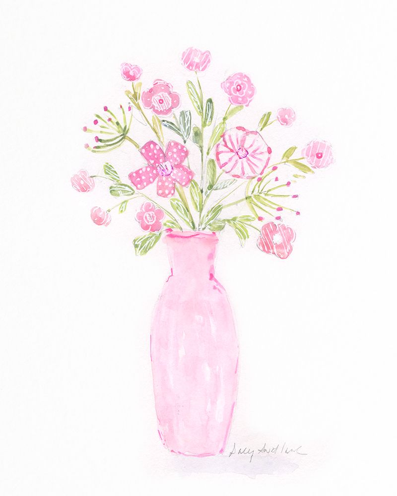 Boho Pinwheel Bouquet II art print by Sally Swatland for $57.95 CAD