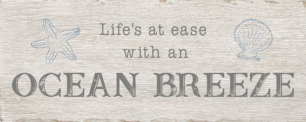 Ocean Breeze art print by CAD Designs for $57.95 CAD