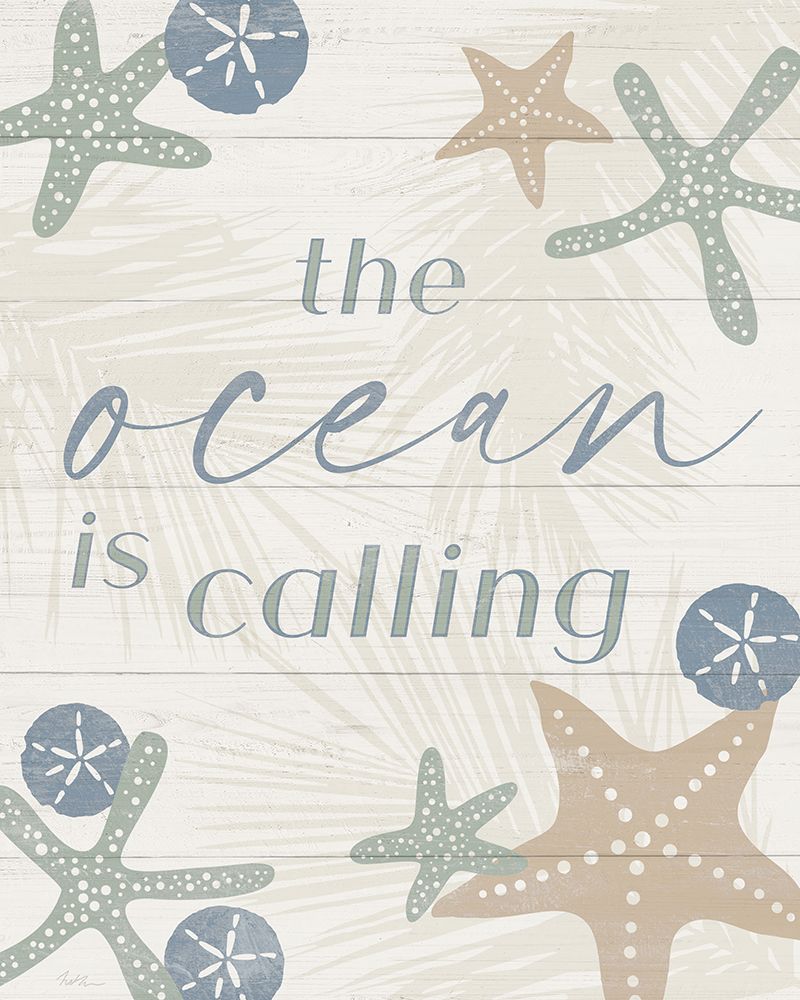 The Ocean is Calling art print by Natalie Carpentieri for $57.95 CAD
