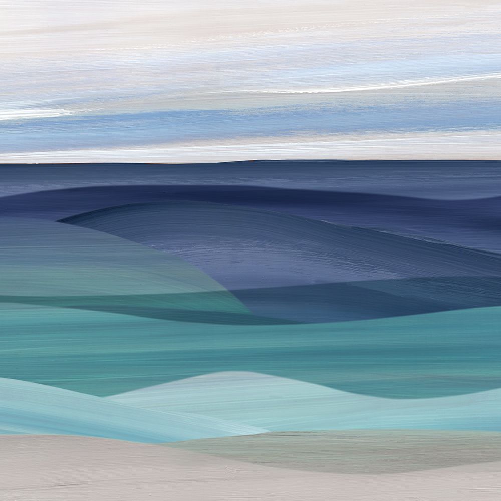 Blue Valley II art print by Carol Robinson for $57.95 CAD