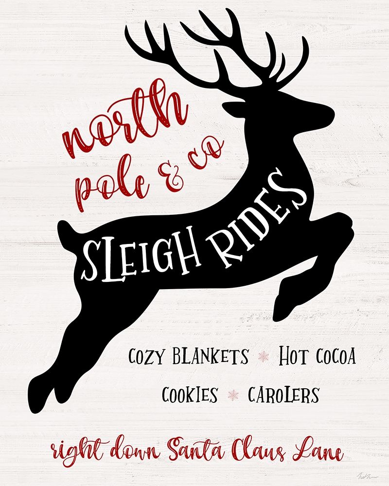 Sleigh Rides art print by Natalie Carpentieri for $57.95 CAD