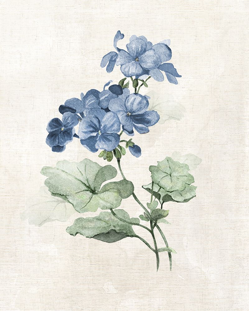 Farmhouse Periwinkle I art print by Carol Robinson for $57.95 CAD