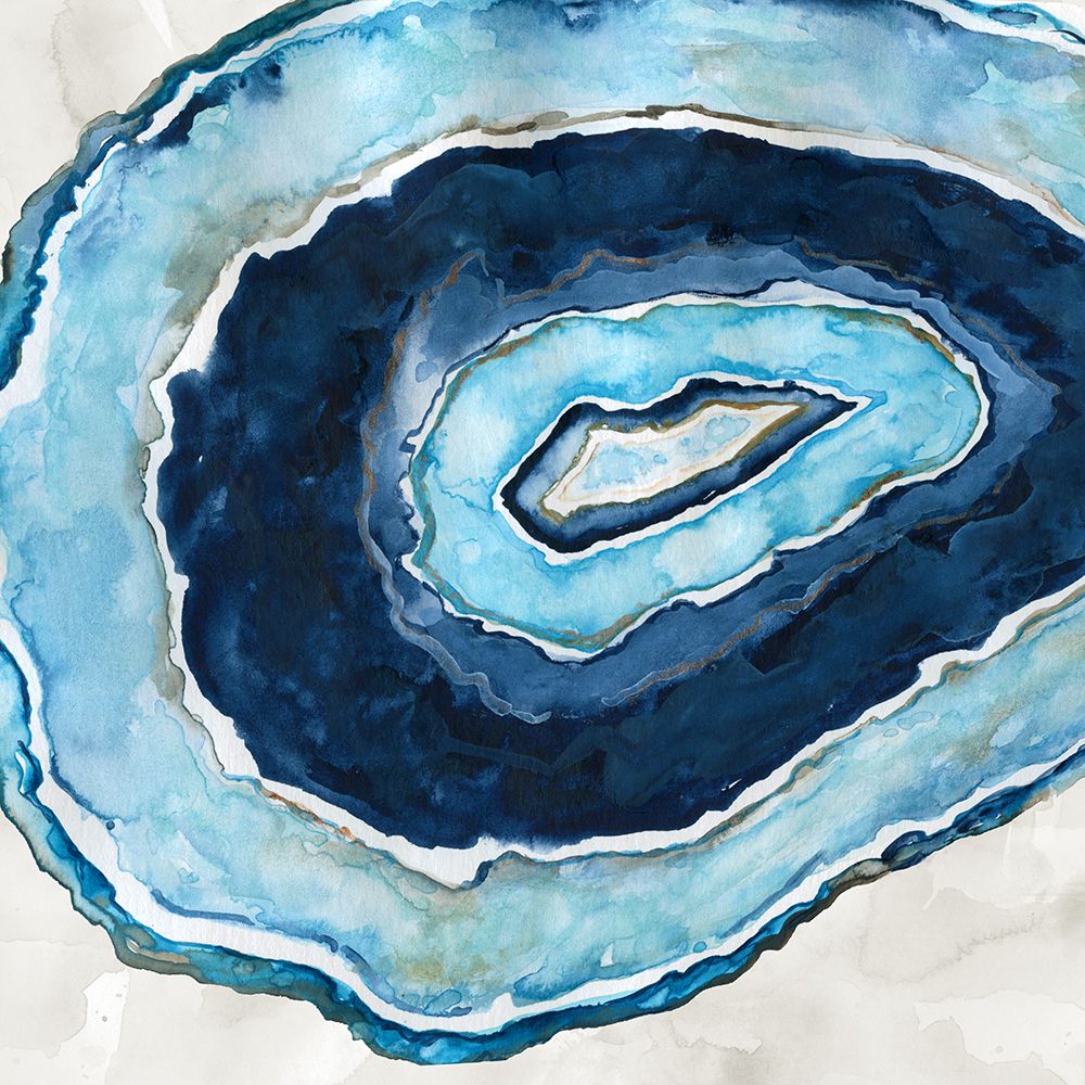 Navy Agate II art print by Carol Robinson for $57.95 CAD