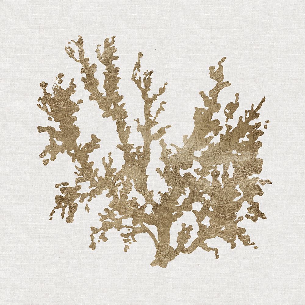 Metallic Coral II art print by Carol Robinson for $57.95 CAD