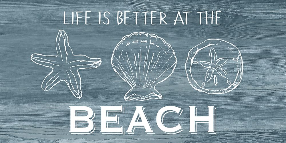 Life is Better art print by CAD Designs for $57.95 CAD