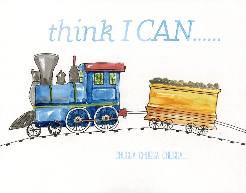 Chugga Chugga art print by Nan for $57.95 CAD