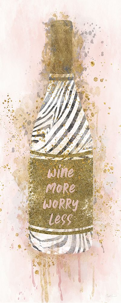 Wine More art print by Natalie Carpentieri for $57.95 CAD