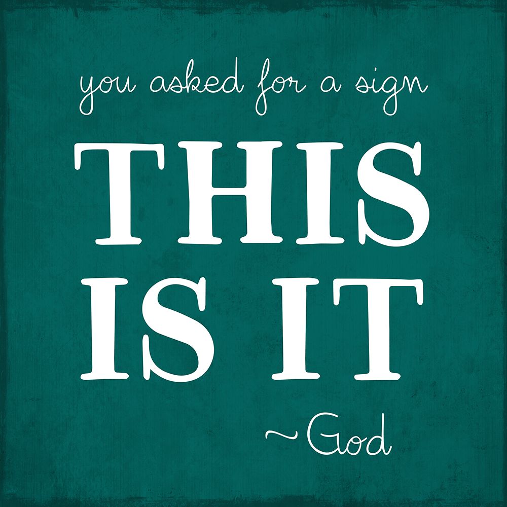A Sign art print by CAD Designs for $57.95 CAD