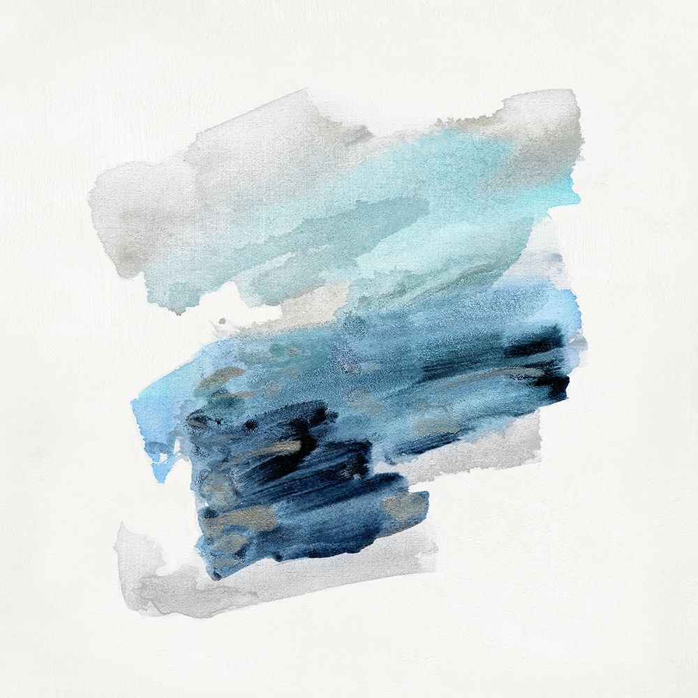 Blue Sweep I art print by Sally Swatland for $57.95 CAD