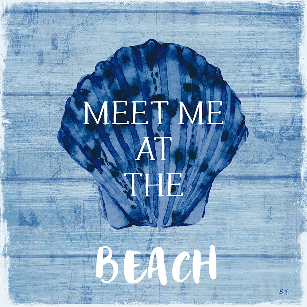 At the Beach art print by Susan Jill for $57.95 CAD