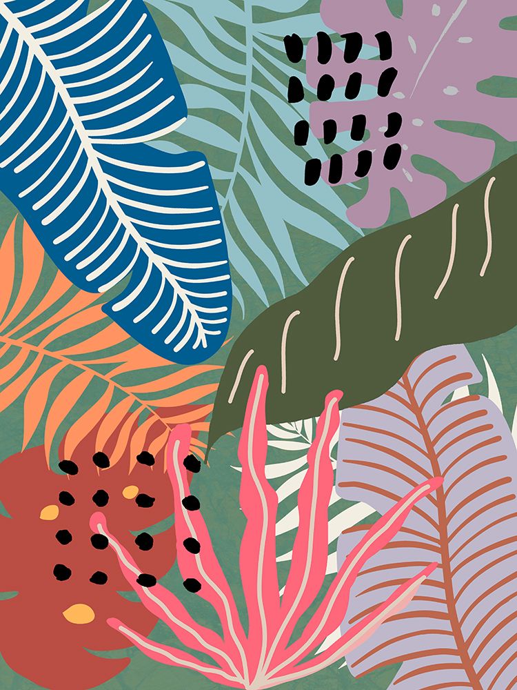 Paradise Pop I art print by Daniela Santiago for $57.95 CAD