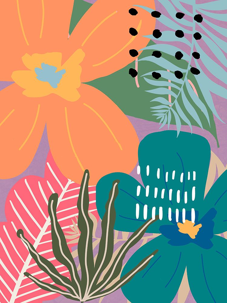 Paradise Pop II art print by Daniela Santiago for $57.95 CAD