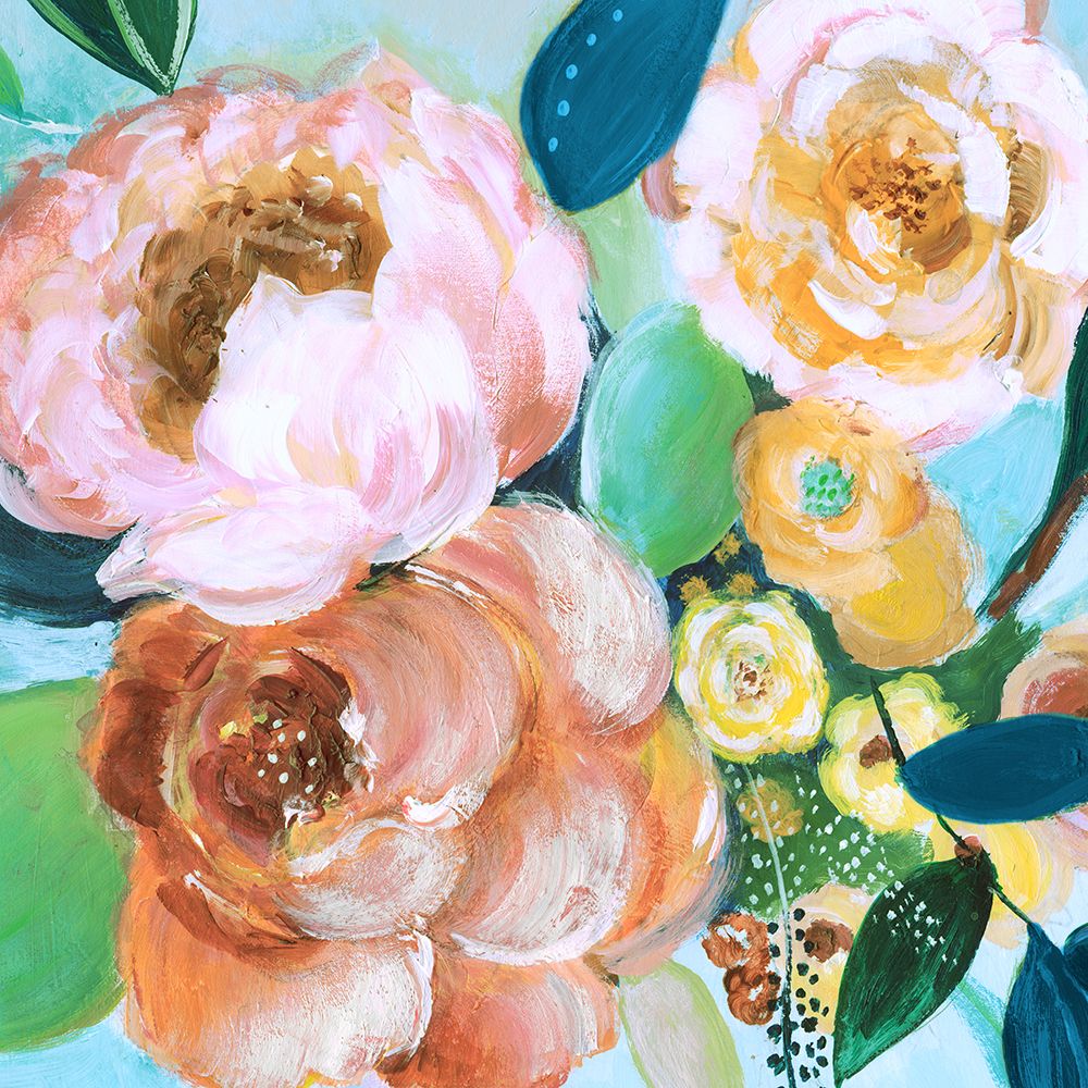 Happy Garden I art print by Tava Studios for $57.95 CAD