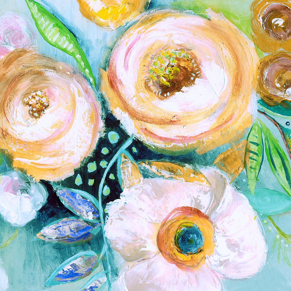 Happy Garden II art print by Tava Studios for $57.95 CAD