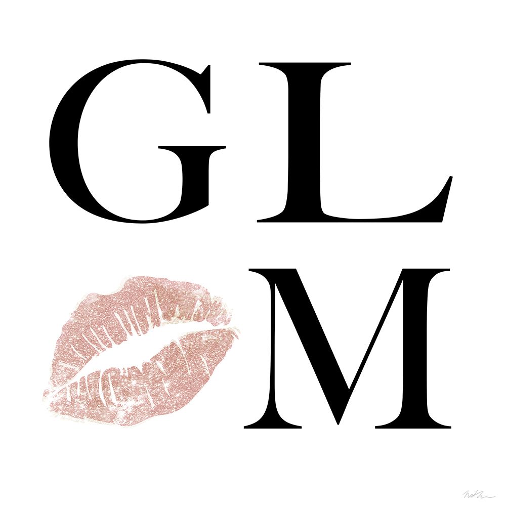 Glam Kisses art print by Natalie Carpentieri for $57.95 CAD