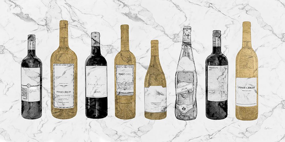 Glam Wine Bar art print by Natalie Carpentieri for $57.95 CAD