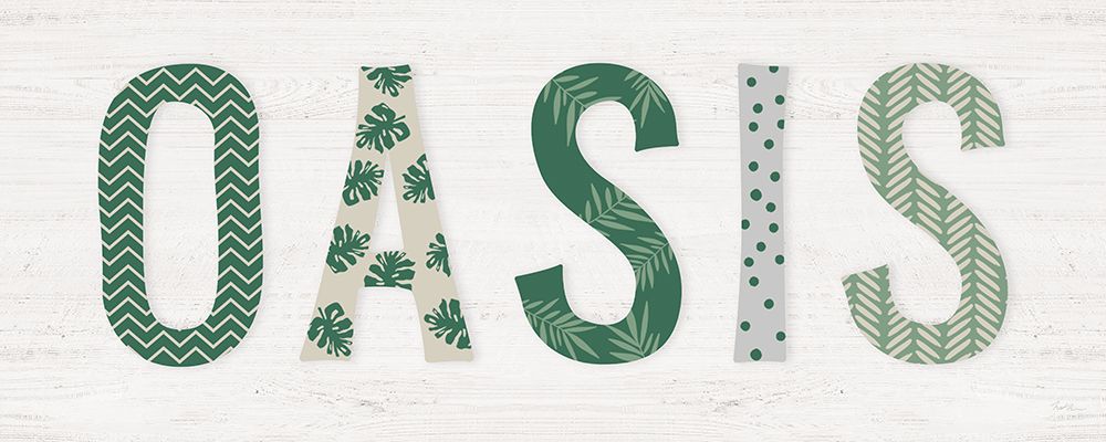 Oasis Cabana art print by Natalie Carpentieri for $57.95 CAD