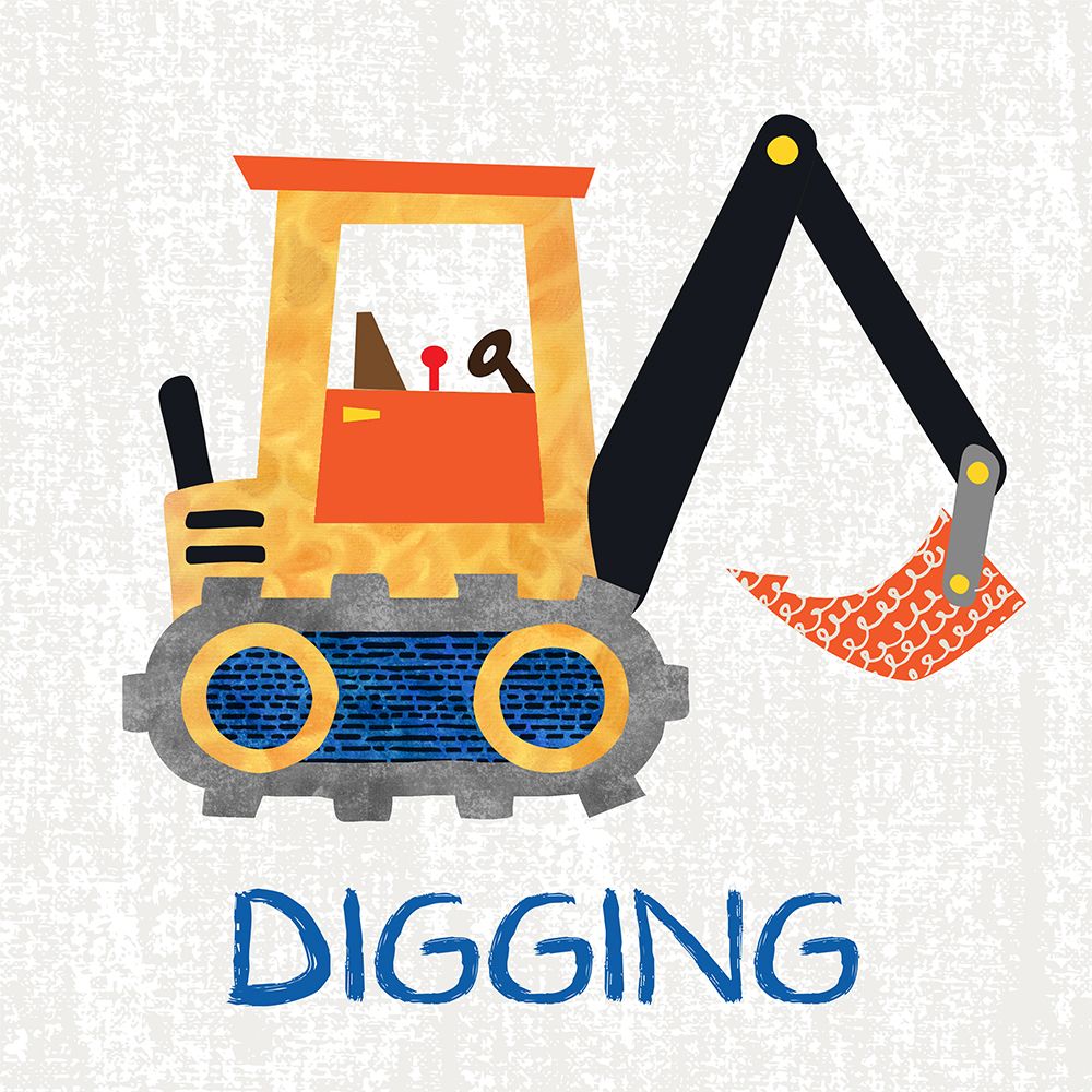 Digging art print by Conrad Knutsen for $57.95 CAD