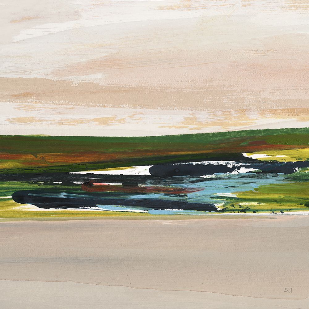 Green Is My Valley I art print by Susan Jill for $57.95 CAD