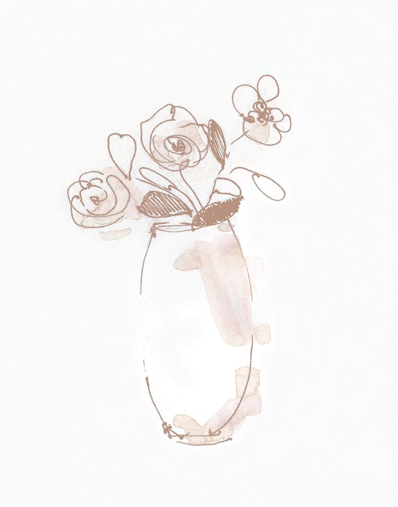 Boho Arrangement II art print by Sally Swatland for $57.95 CAD