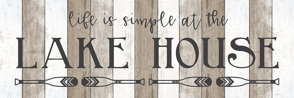 Simple at the Lake House art print by Natalie Carpentieri for $57.95 CAD
