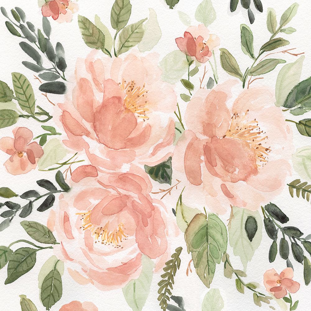 Peachy Keen I art print by Carol Robinson for $57.95 CAD