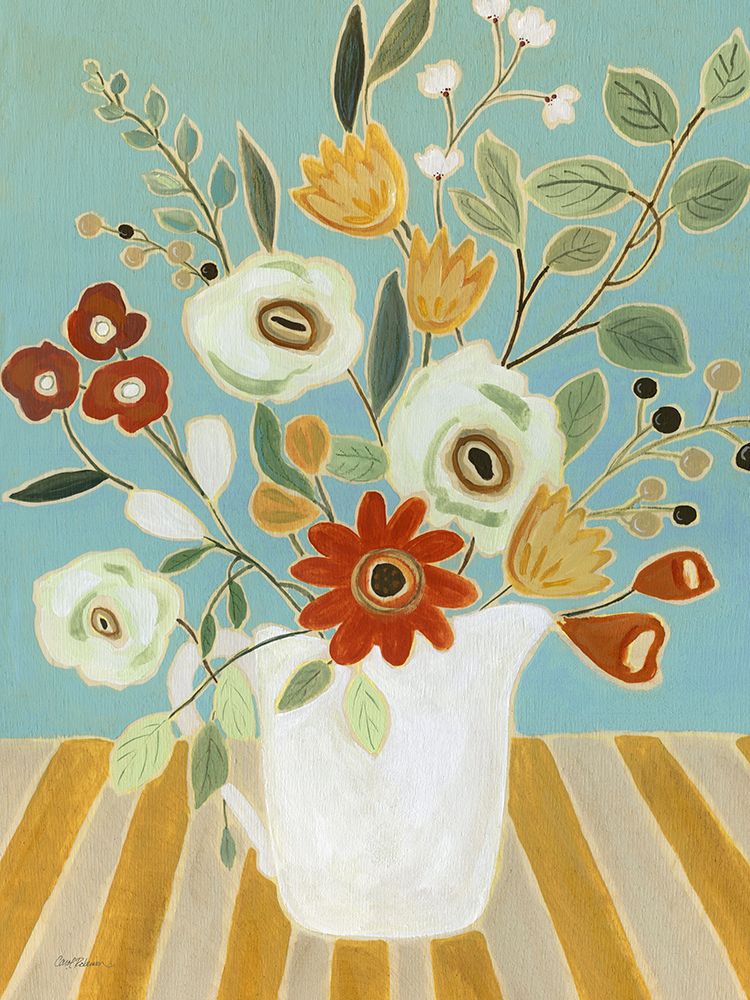 Joyful Blossoms I art print by Carol Robinson for $57.95 CAD