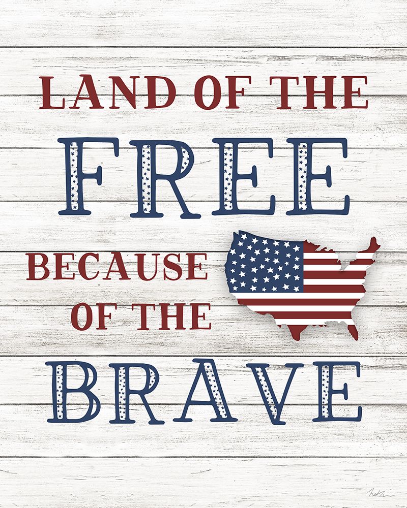 Land of the Free art print by Natalie Carpentieri for $57.95 CAD