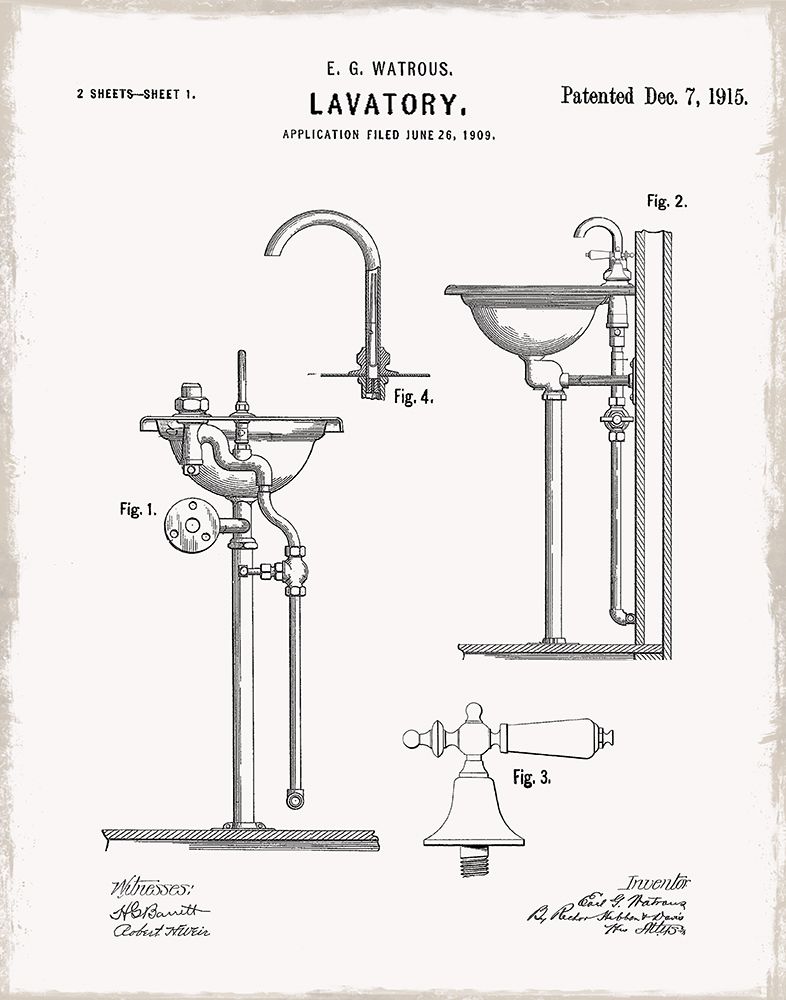 Vintage Sink II art print by Kelly Donovan for $57.95 CAD