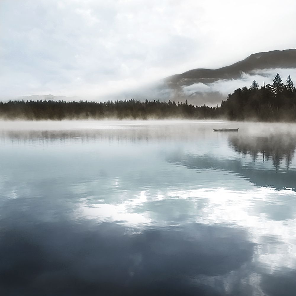 Quiet Moody Lake II art print by Carol Robinson for $57.95 CAD