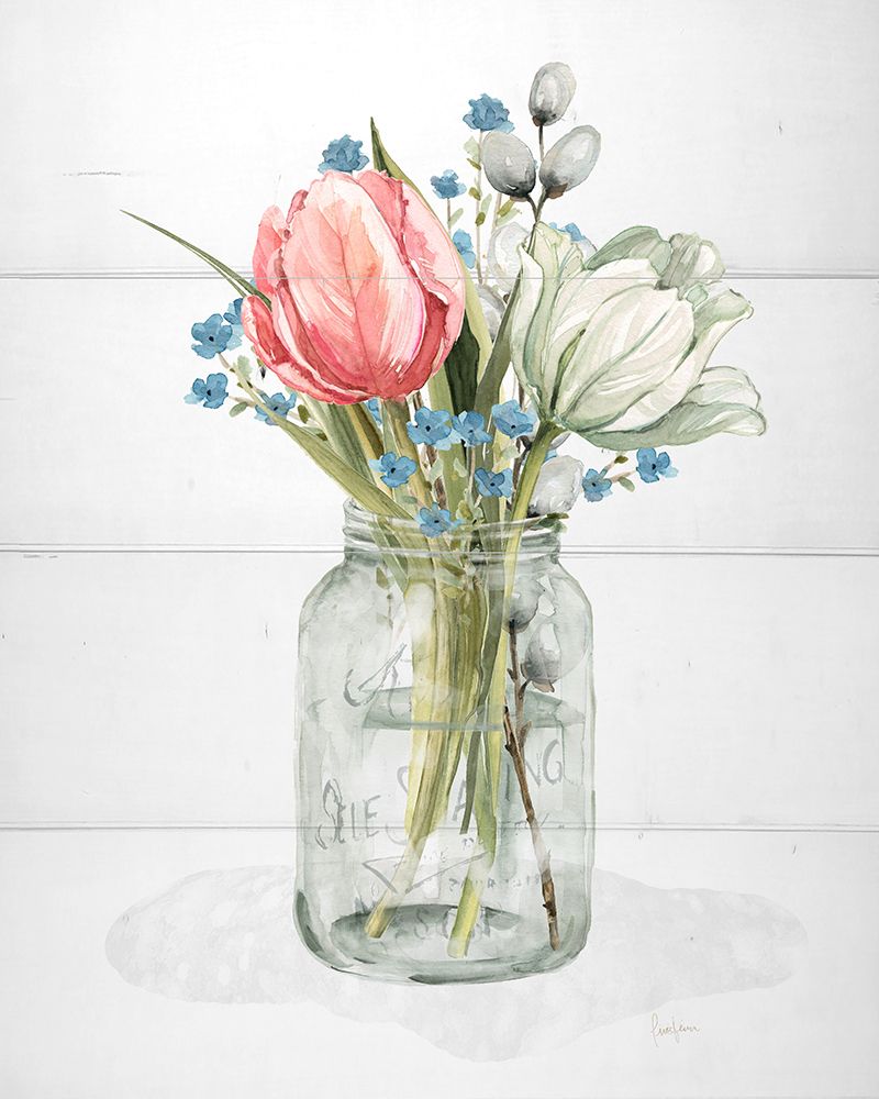 Farmhouse Tulip art print by Livi Finn for $57.95 CAD