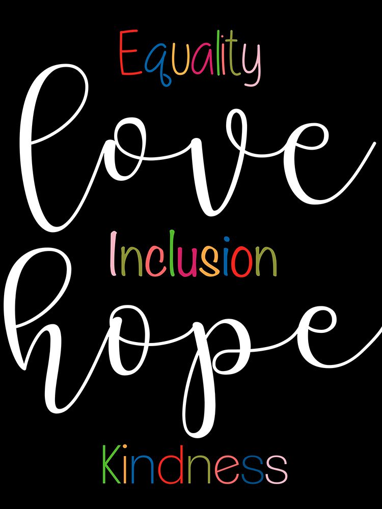 Equality art print by CAD Designs for $57.95 CAD