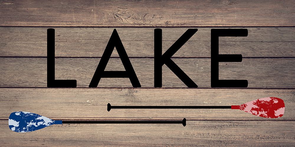 Lake Paddles art print by Daniela Santiago for $57.95 CAD