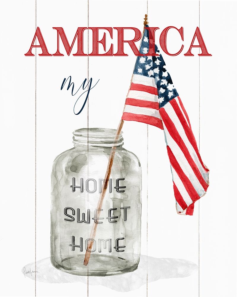 America My Home art print by Livi Finn for $57.95 CAD