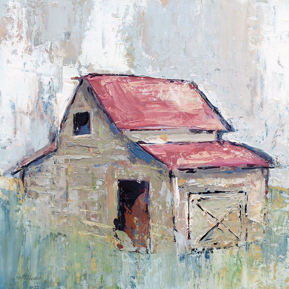 Pastel Barn I art print by Carol Robinson for $57.95 CAD