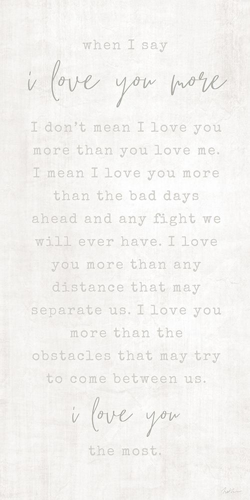 Love You More art print by Natalie Carpentieri for $57.95 CAD