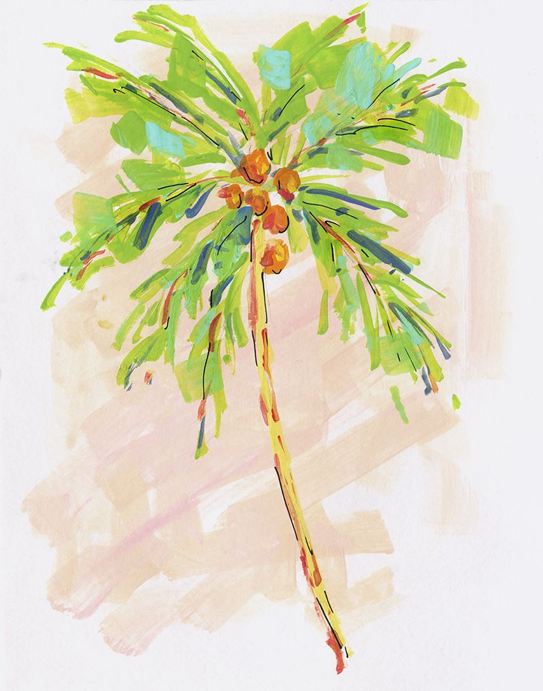 Coconut Palm I art print by Sally Swatland for $57.95 CAD