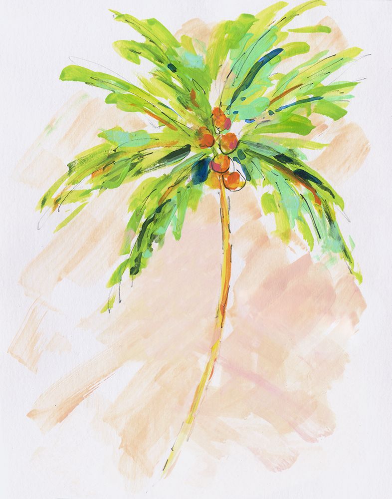 Coconut Palm II art print by Sally Swatland for $57.95 CAD