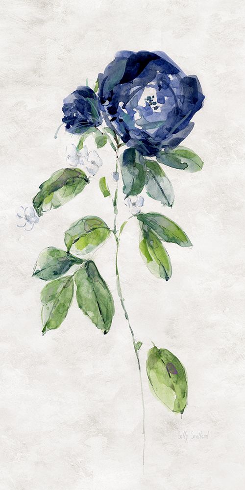 Forever Blue I art print by Sally Swatland for $57.95 CAD