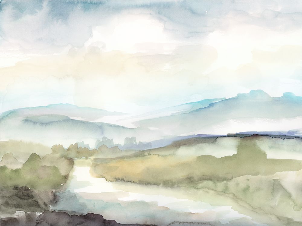 Sleepy Stream art print by Nan for $57.95 CAD