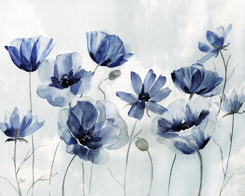 Indigo Spring Awakening art print by Nan for $57.95 CAD