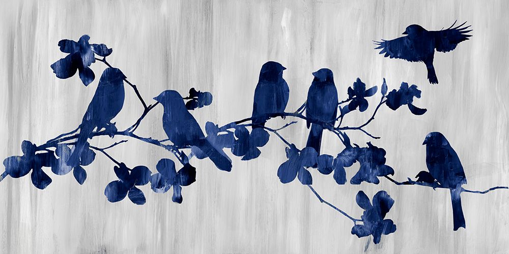 Indigo Hangout art print by Nan for $57.95 CAD