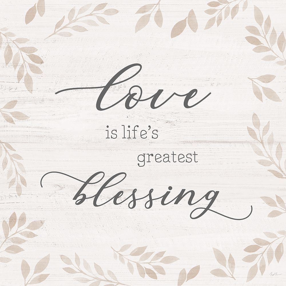 Lifes Greatest Blessing art print by Natalie Carpentieri for $57.95 CAD