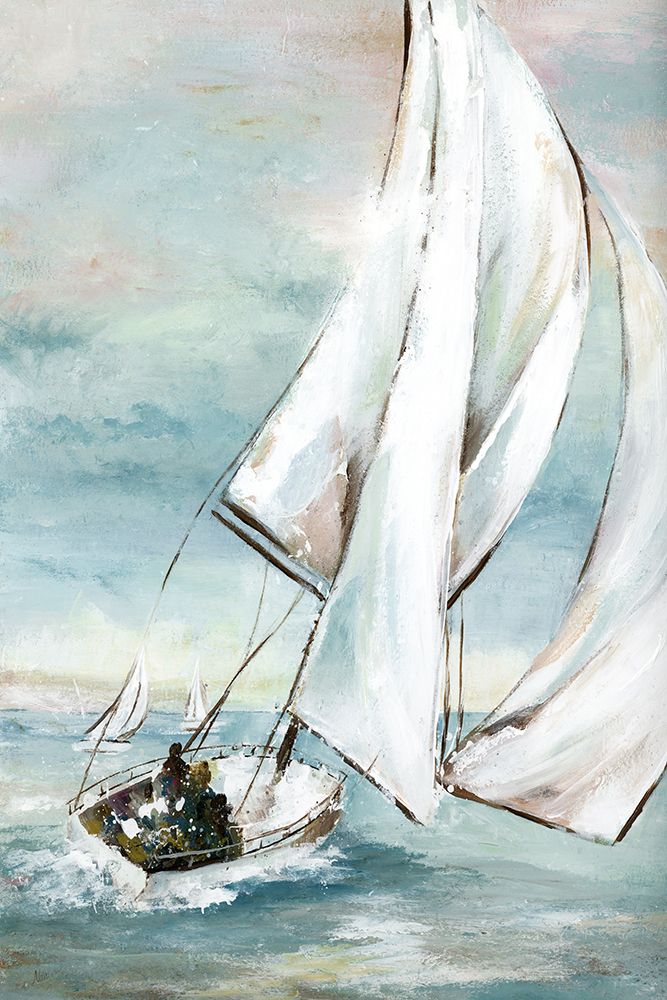 Setting Sail art print by Nan for $57.95 CAD