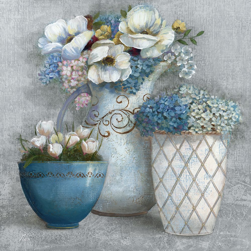 Chic Bouquet Bouquet II art print by Nan for $57.95 CAD